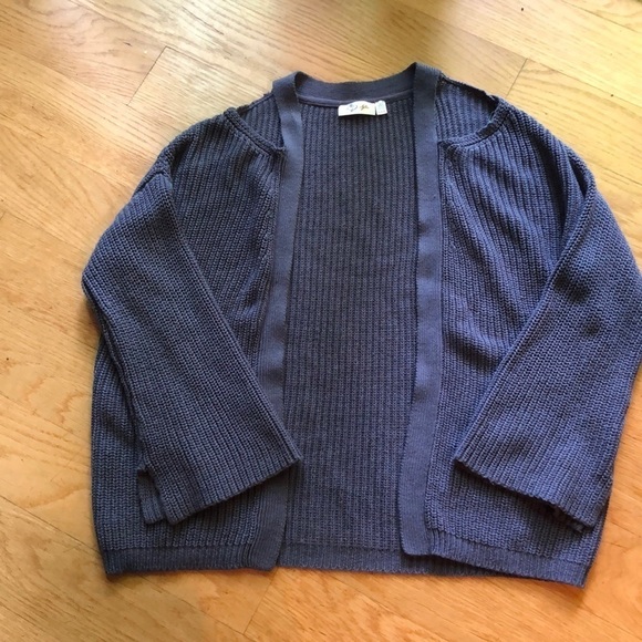 Cold shoulder slouchy cardigan - Picture 1 of 6